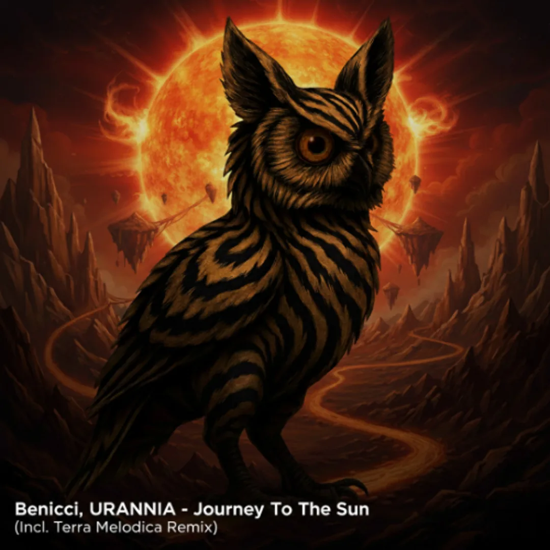 Journey to the Sun by Benicci, URANNIA — cover artwork